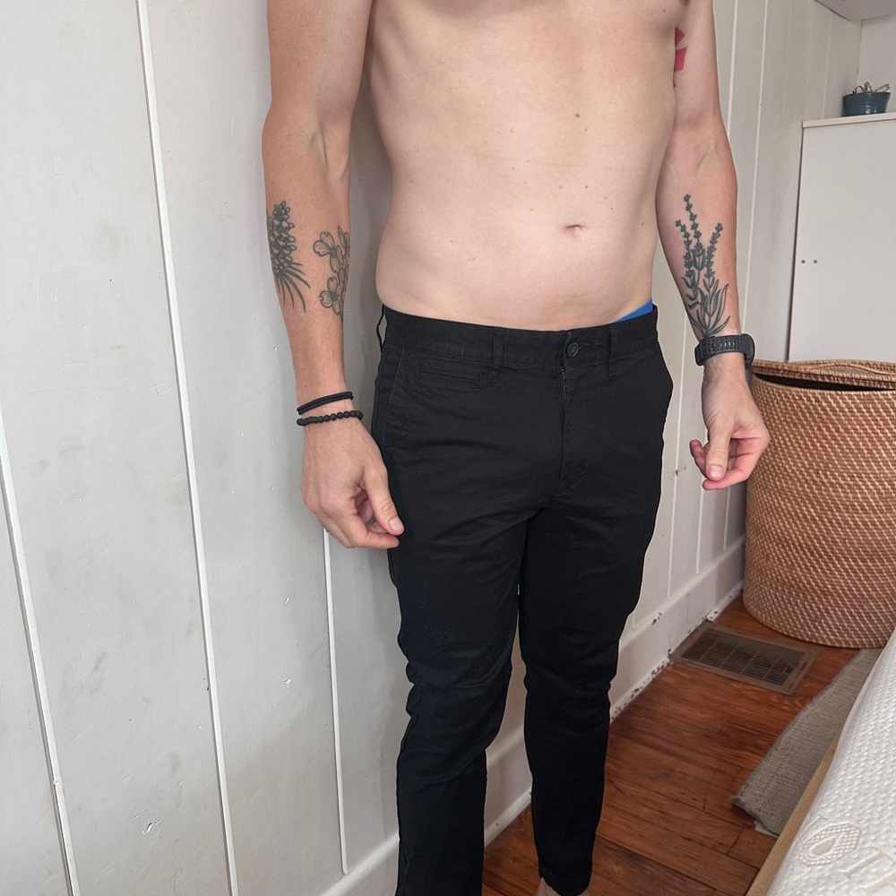 H&M Black Men's Dress Pants